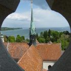 Blick vom Konstanzer Münster auf den Bodensee