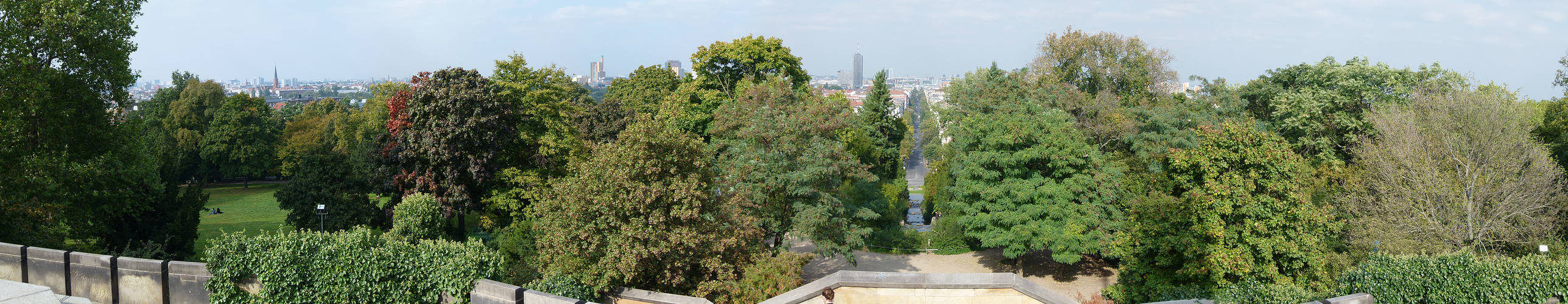 Blick vom Kreuzberg in Berlin