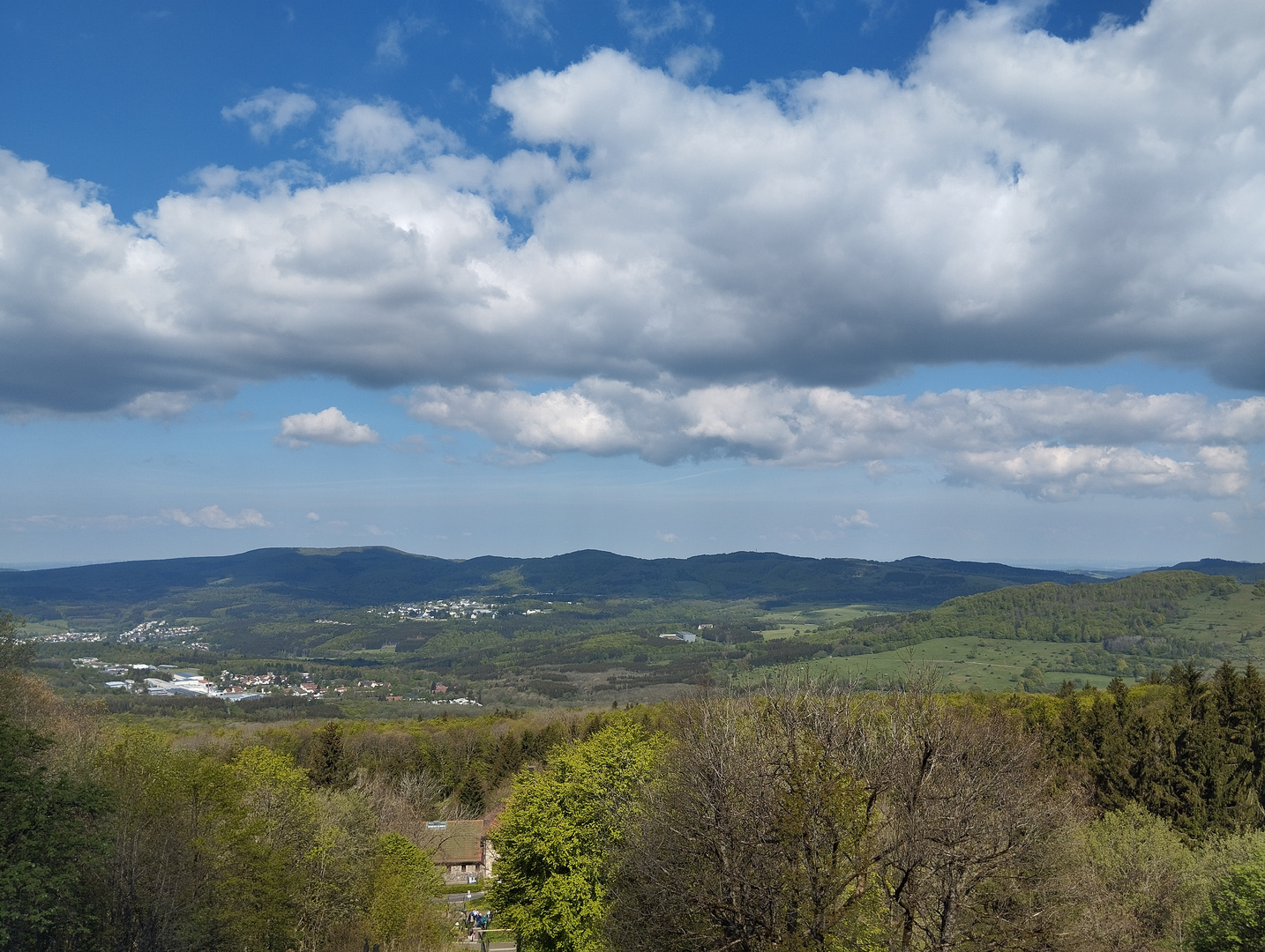 Blick vom Kreuzberg in der Rhön