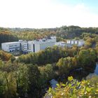 Blick vom Kreuzfelsen in Waldheim auf die Zschopau 