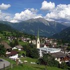 Blick vom Kreuzweg auf Virgen