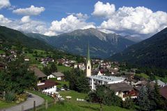 Blick vom Kreuzweg auf Virgen