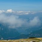 Blick vom Krippenstein auf den Hallstättersee