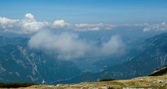 Blick vom Krippenstein auf den Hallstättersee