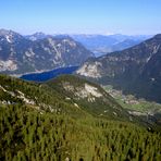 Blick vom Krippenstein auf Obertraun