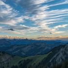 Blick vom Kronberg beim Föhnsturm