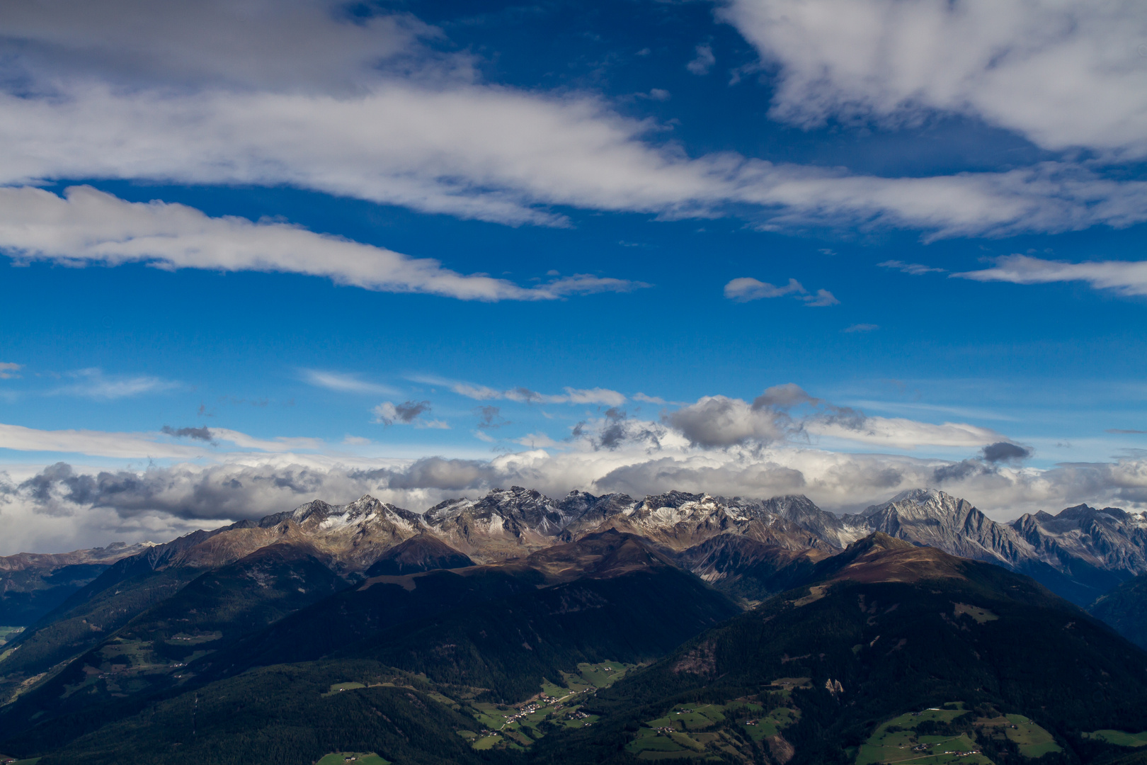 Blick vom Kronplatz