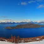 Blick vom Kvænangsfjell - auf dem Weg zum Nordkapp