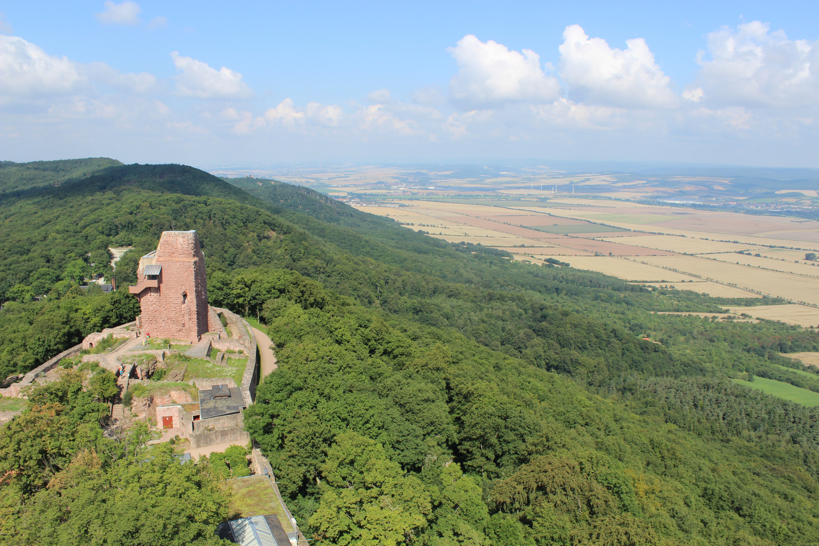 Blick vom Kyffhäuser