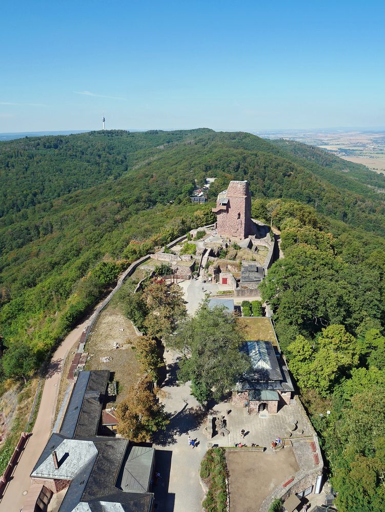 Blick vom Kyffhäuser Denkmal Foto & Bild architektur, deutschland