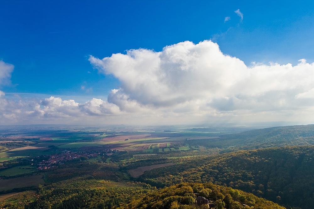 Blick vom Kyffhäuser