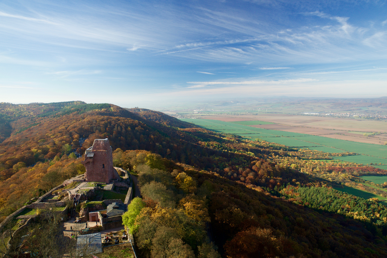 Blick vom Kyffhäuserdenkmal