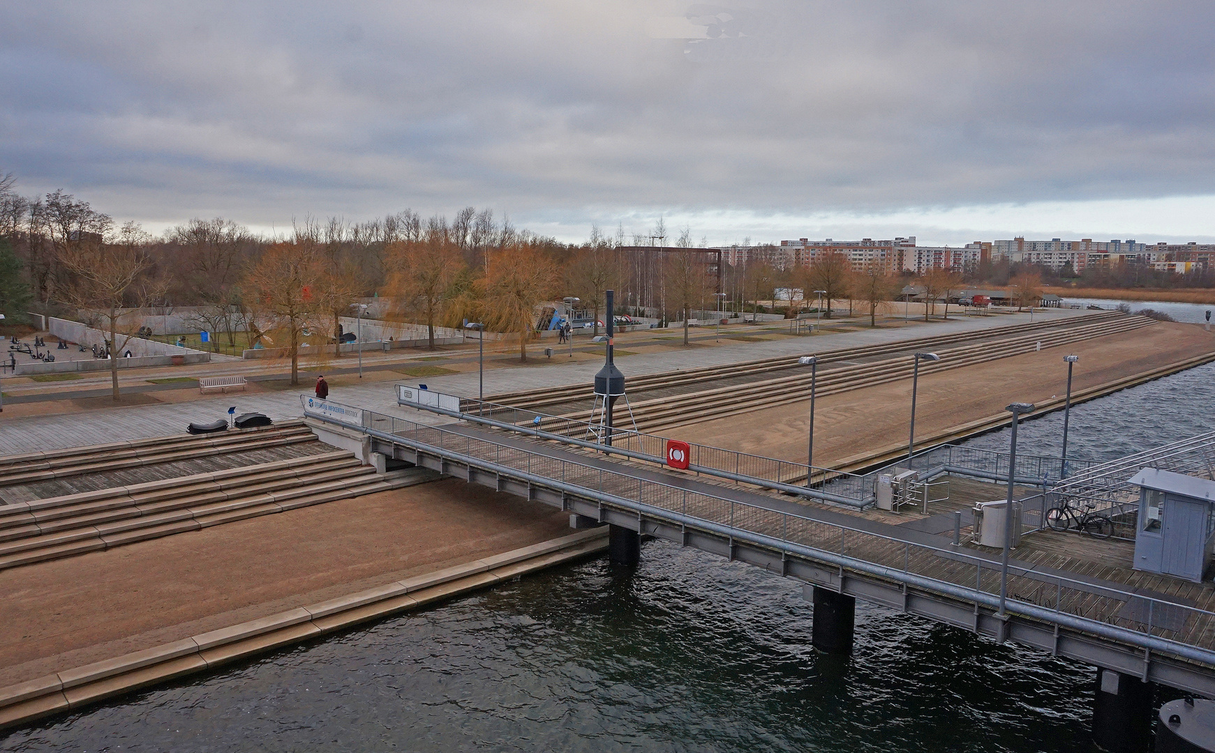 Blick vom Landungsteg der MS"Dresden"