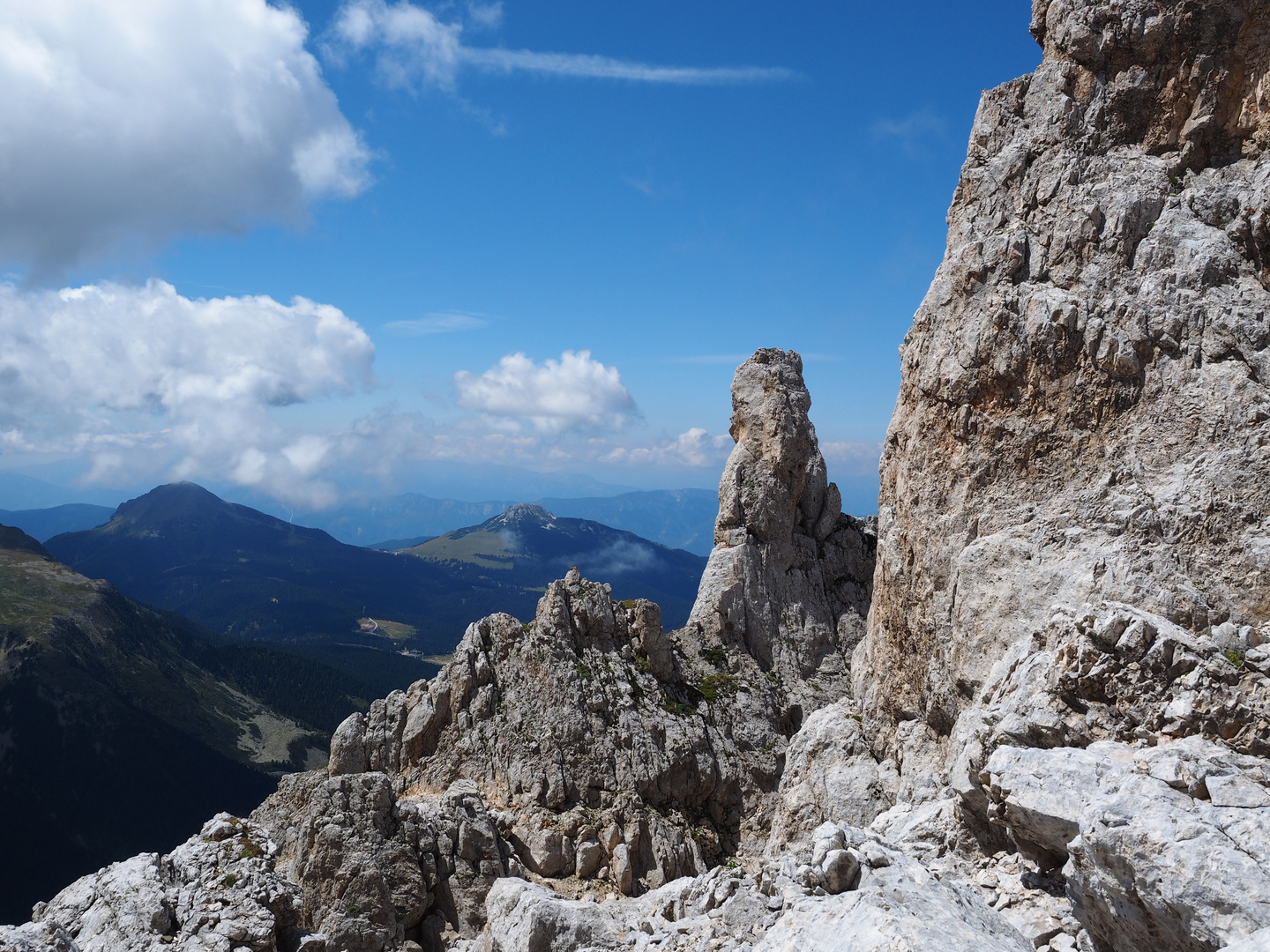 Blick vom Latemar - Dolomiten -