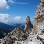 Blick vom Latemar - Dolomiten -