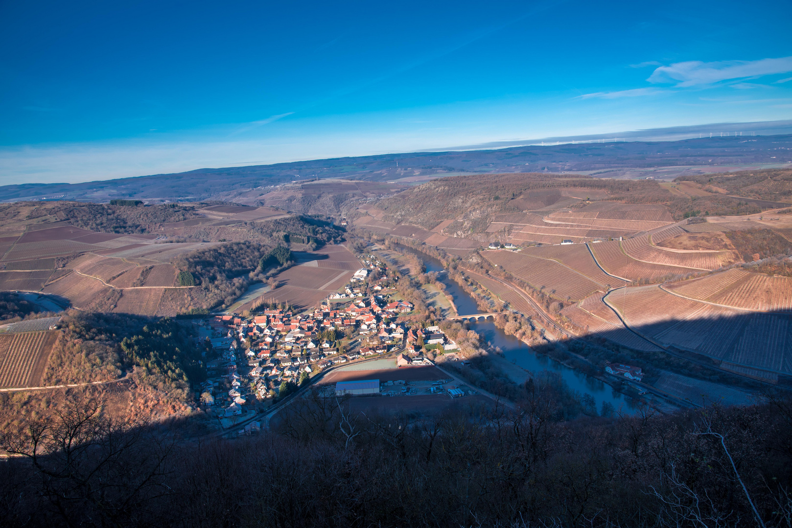 Blick vom Lemberg auf Oberhausen an der Nahe.... Foto & Bild deutschland, europe, rheinland