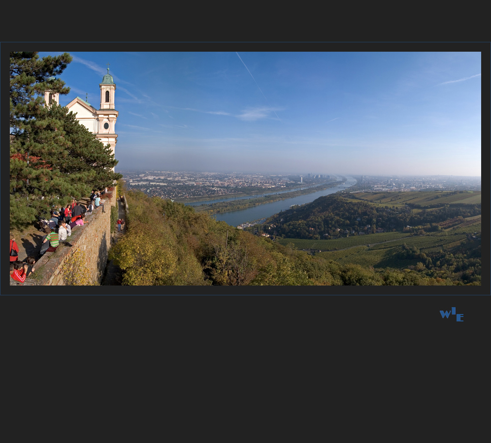 Blick vom Leopoldsberg...