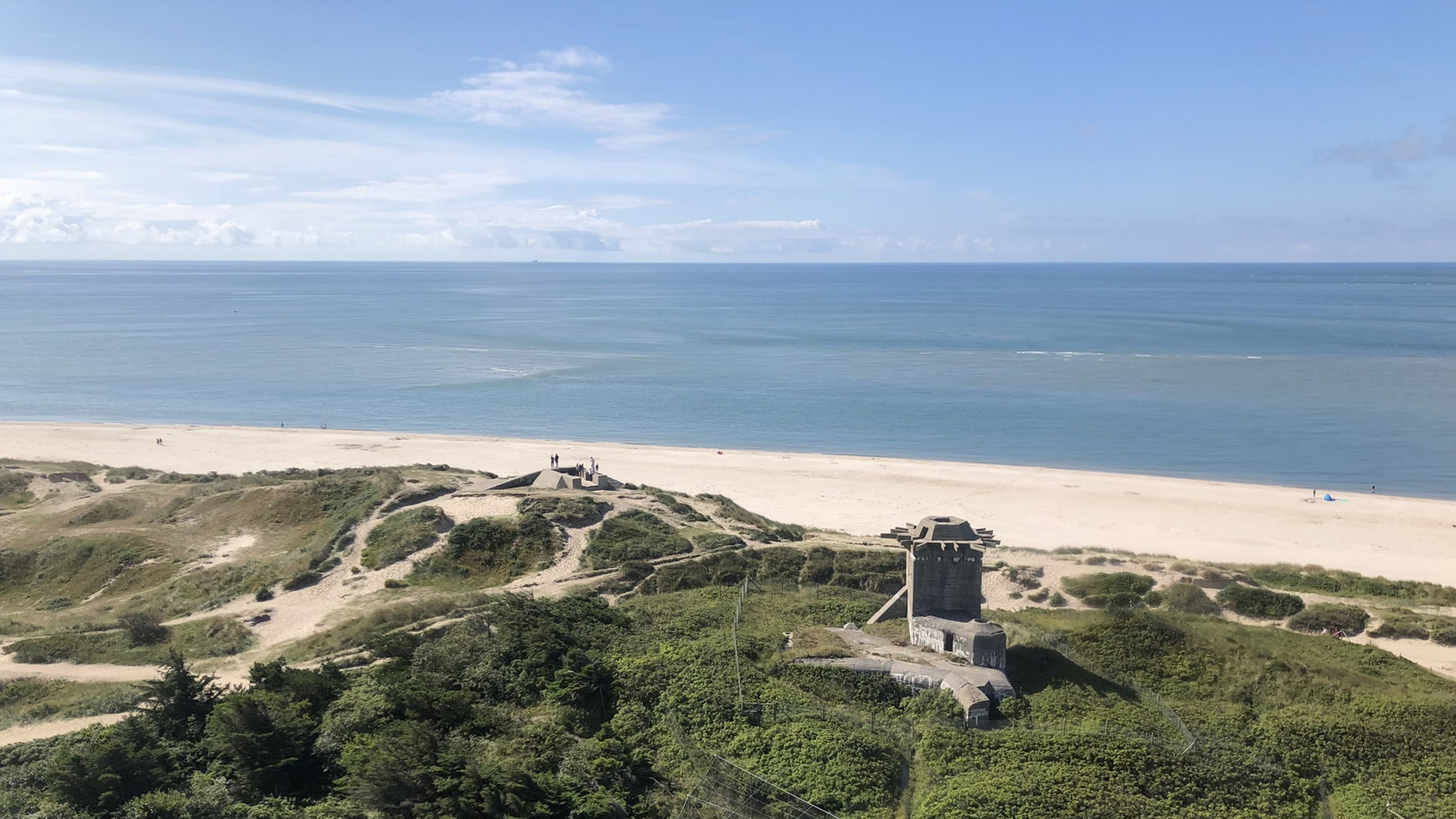 Blick vom Leuchtturm Blavand