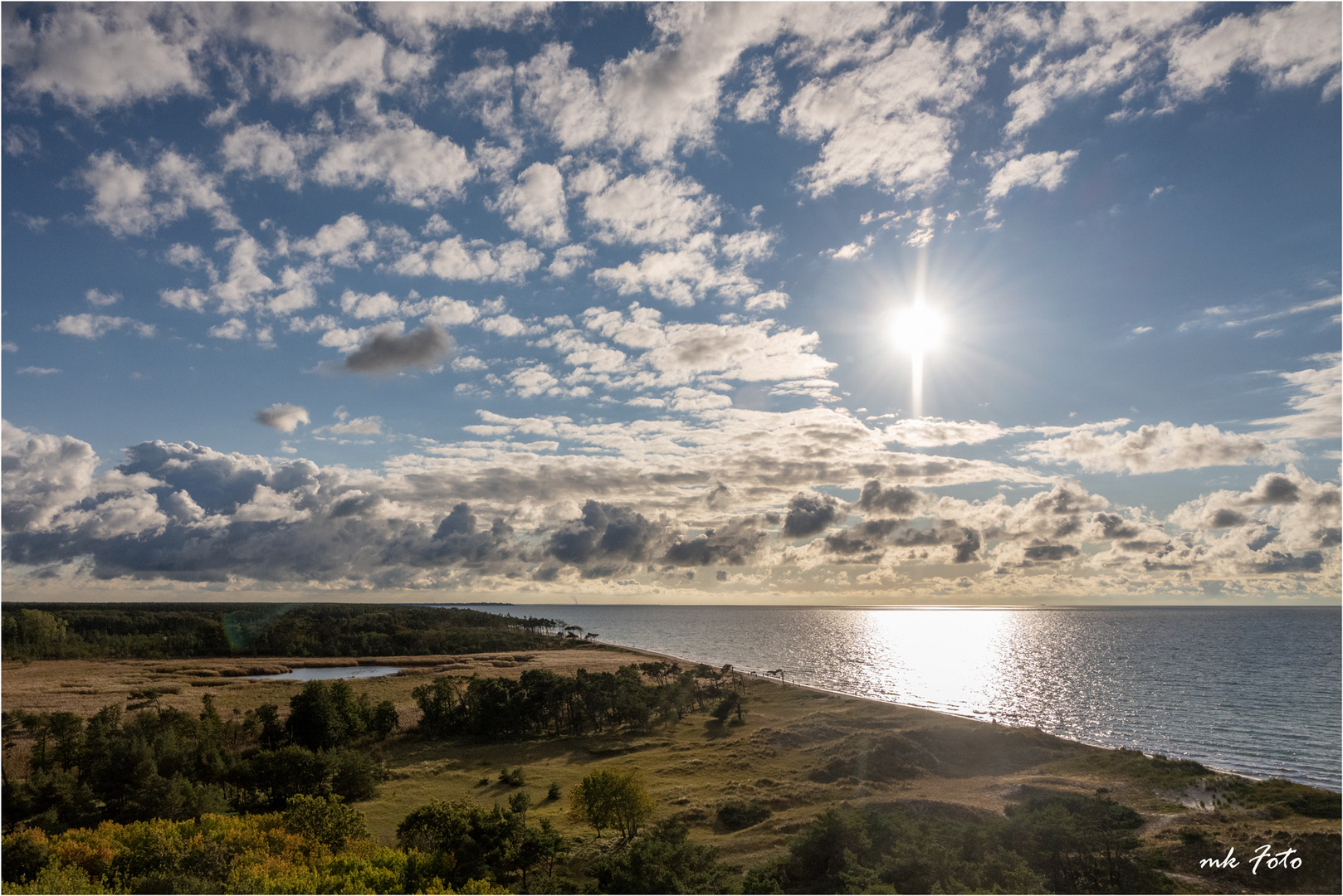 Blick vom Leuchtturm Darß Ort