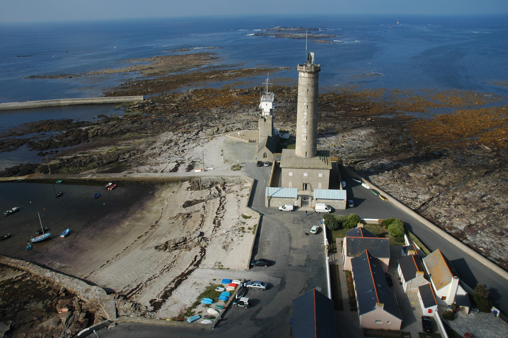 Blick vom Leuchtturm in Eckmühl