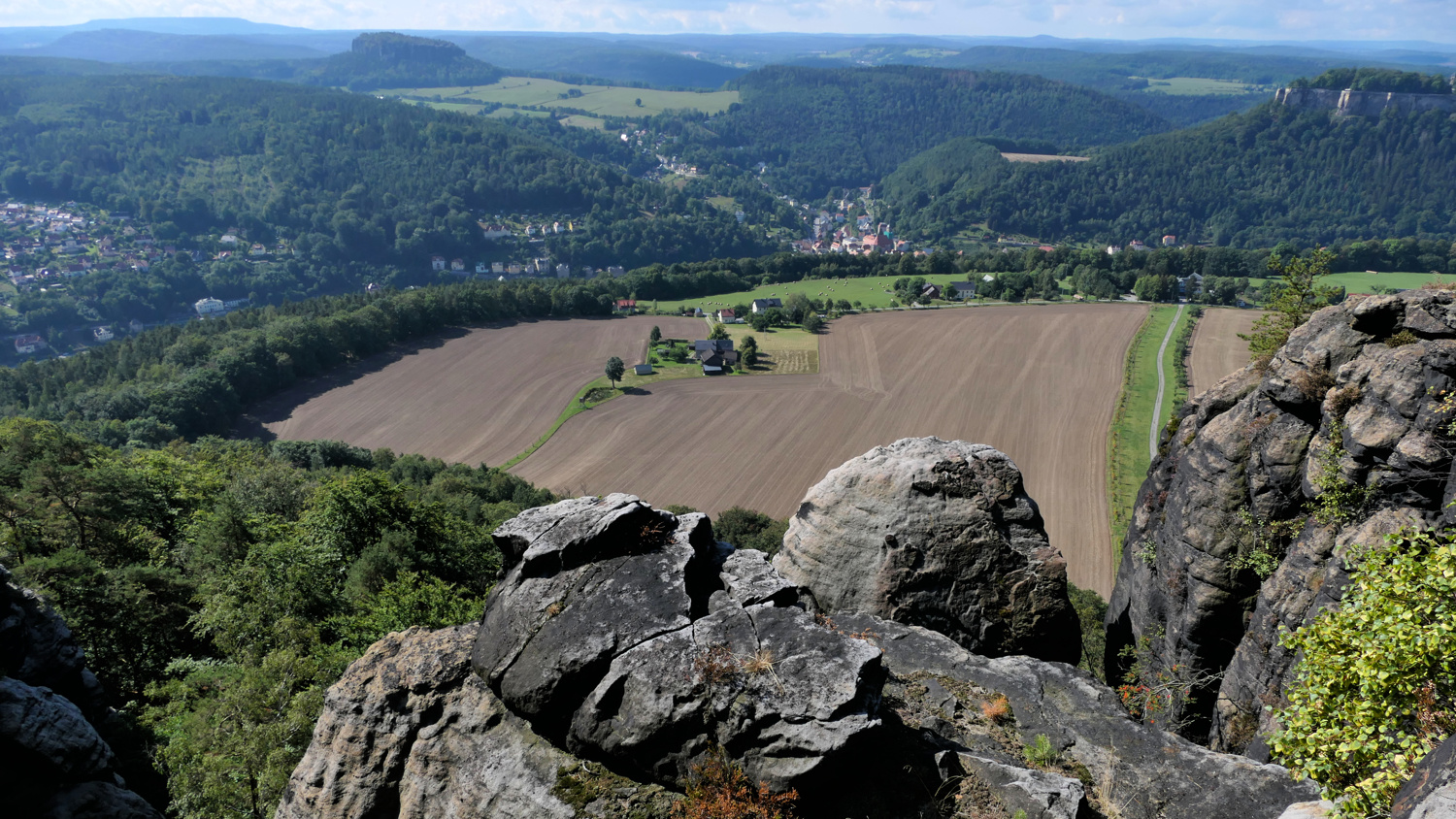 Blick vom Lilienstein