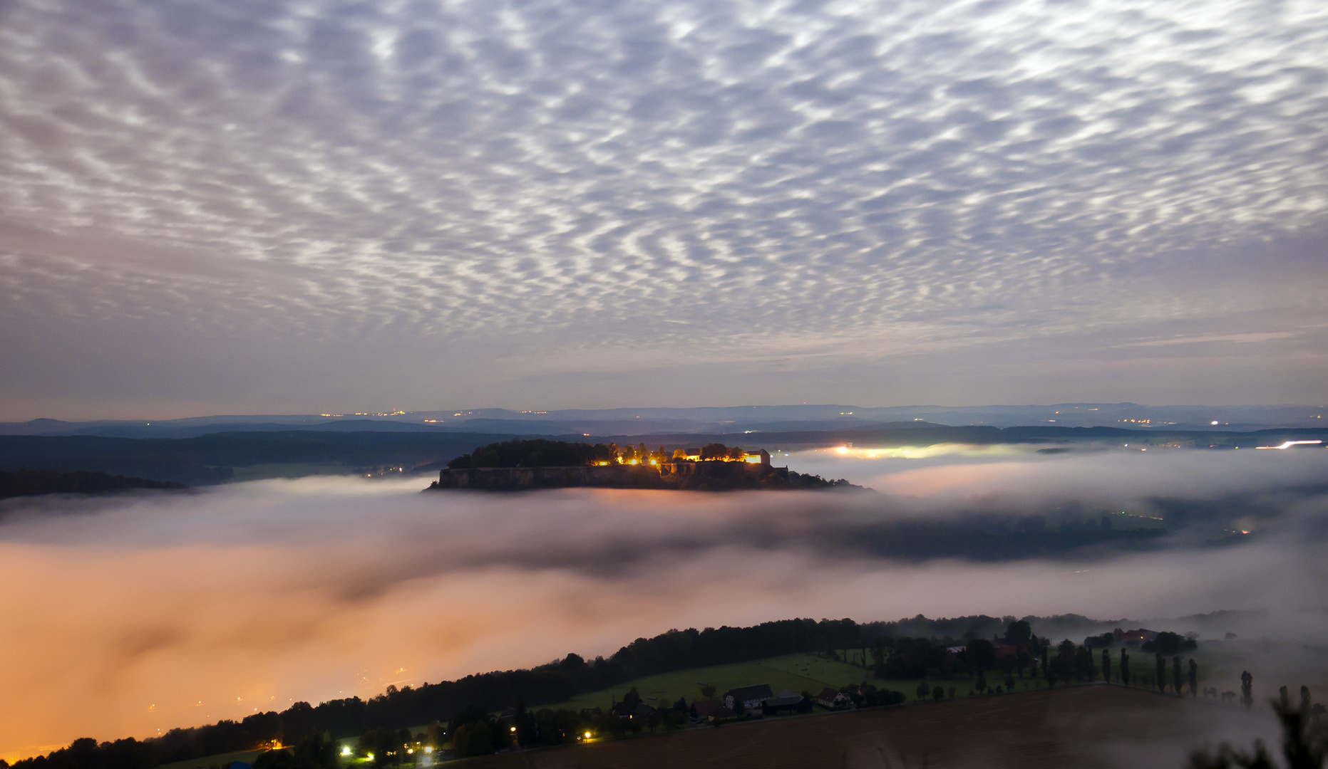 Blick vom Lilienstein