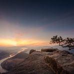 - Blick vom Lilienstein -