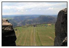 Blick vom Lilienstein....