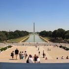 Blick vom Lincoln Memorial