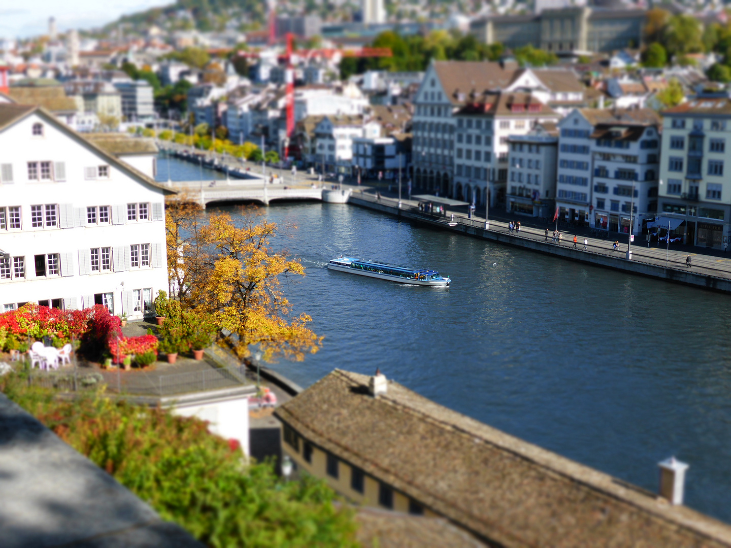 Blick vom Lindenhof