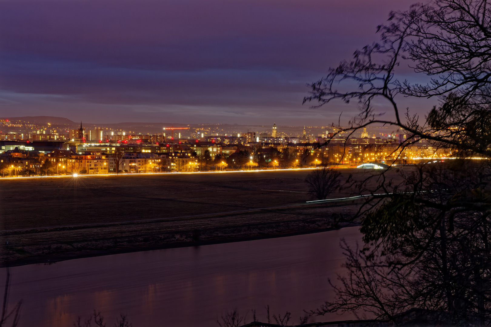 Blick vom Lingerschloss Dresden