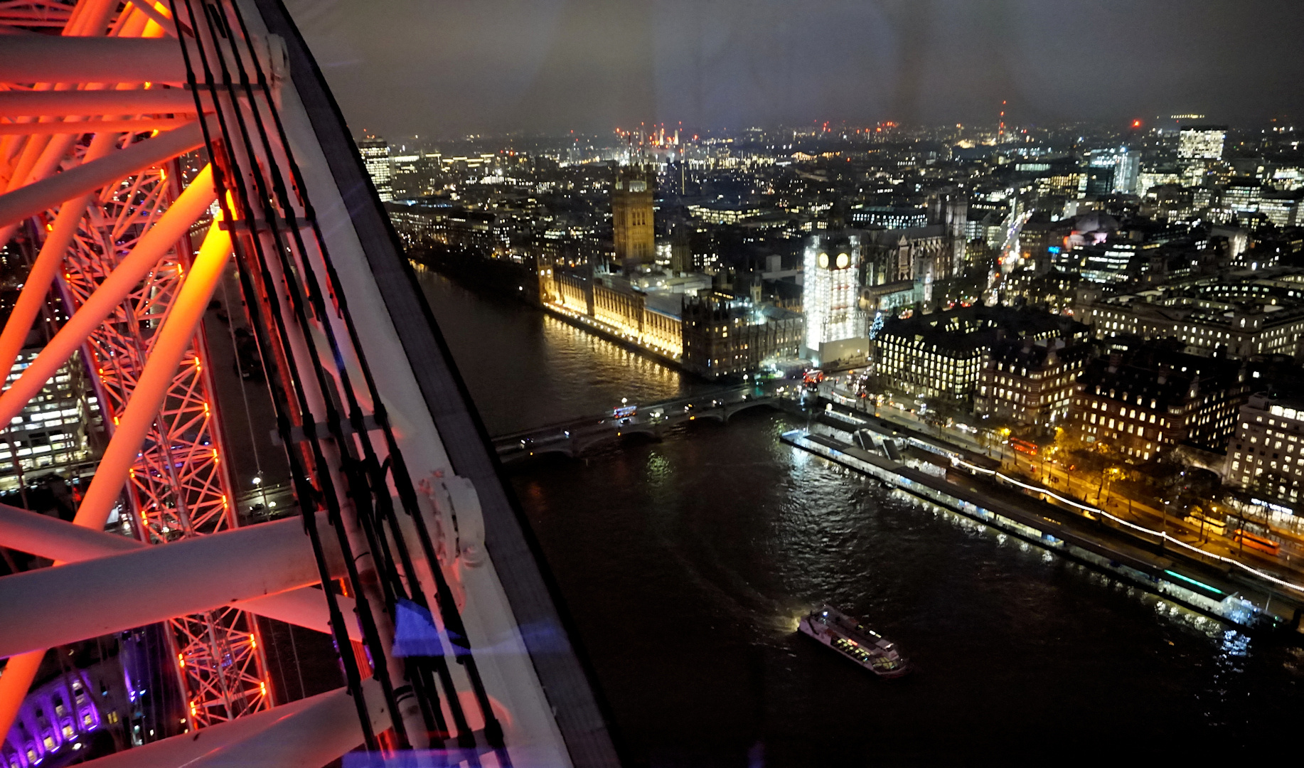 Blick vom London Eye...