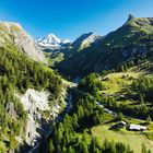 Blick vom Lucknerhaus zum Großglockner