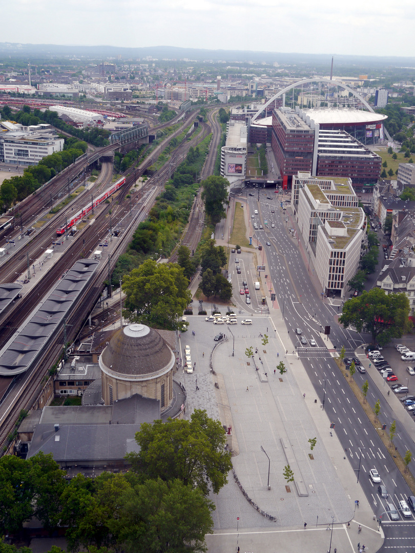 Blick vom LVR-Turm Köln 1