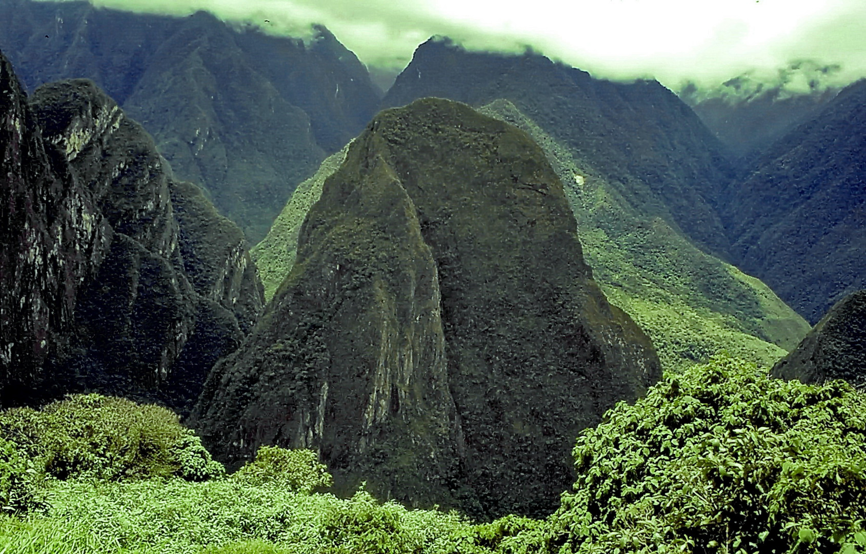 Blick vom Machu Picchu