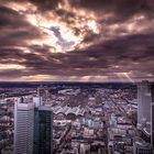 Blick vom Main Tower in Frankfurt