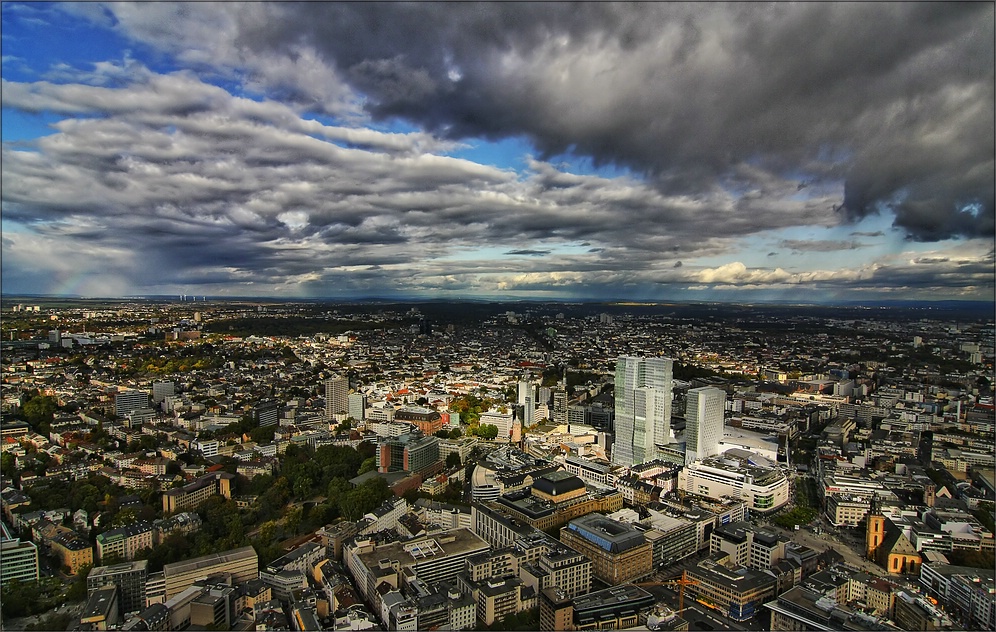 * Blick vom MainTower...