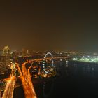 Blick vom Marina Bay Sands / View from Marina Bay Sands