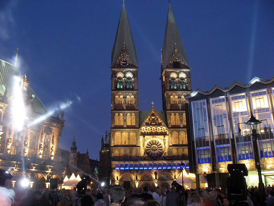 Blick vom Marktplatz