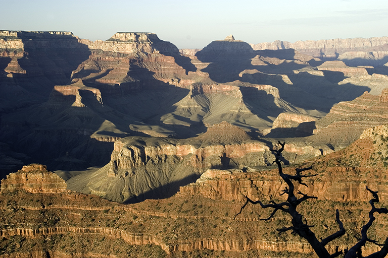 Blick vom Mather point, Grand Canyon South Rim, Arizona, USA