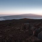 Blick vom Mauna Kea auf Mauna Loa