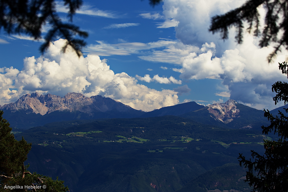 Blick vom Mendelpass