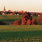 Blick vom Meusegaster Ziegenrücken nach Burkhartswalde und Richtung  Osterzgebirge