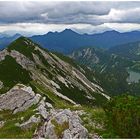 Blick vom Miesinggipfel auf den Soinsee