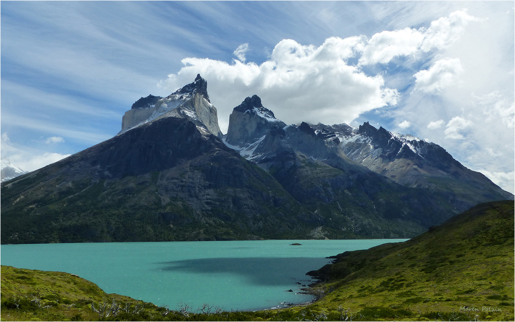 Blick vom Mirador Cuernos... 