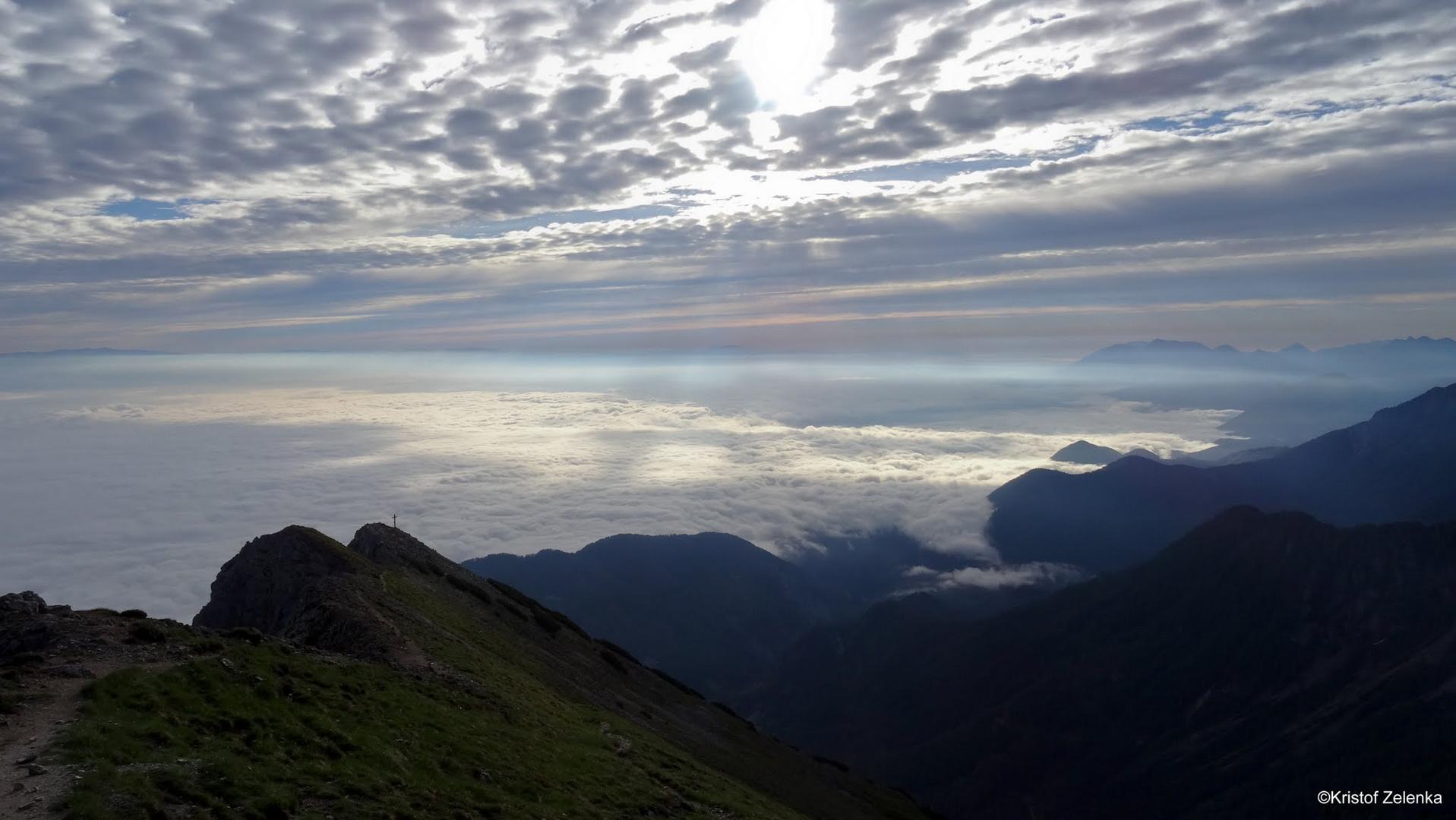 Blick vom Mittagskogel ins Rosental