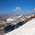 Blick vom Mölltaler Gletscher Richtung Großglockner