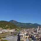 Blick vom Mönchsberg auf Salzburg