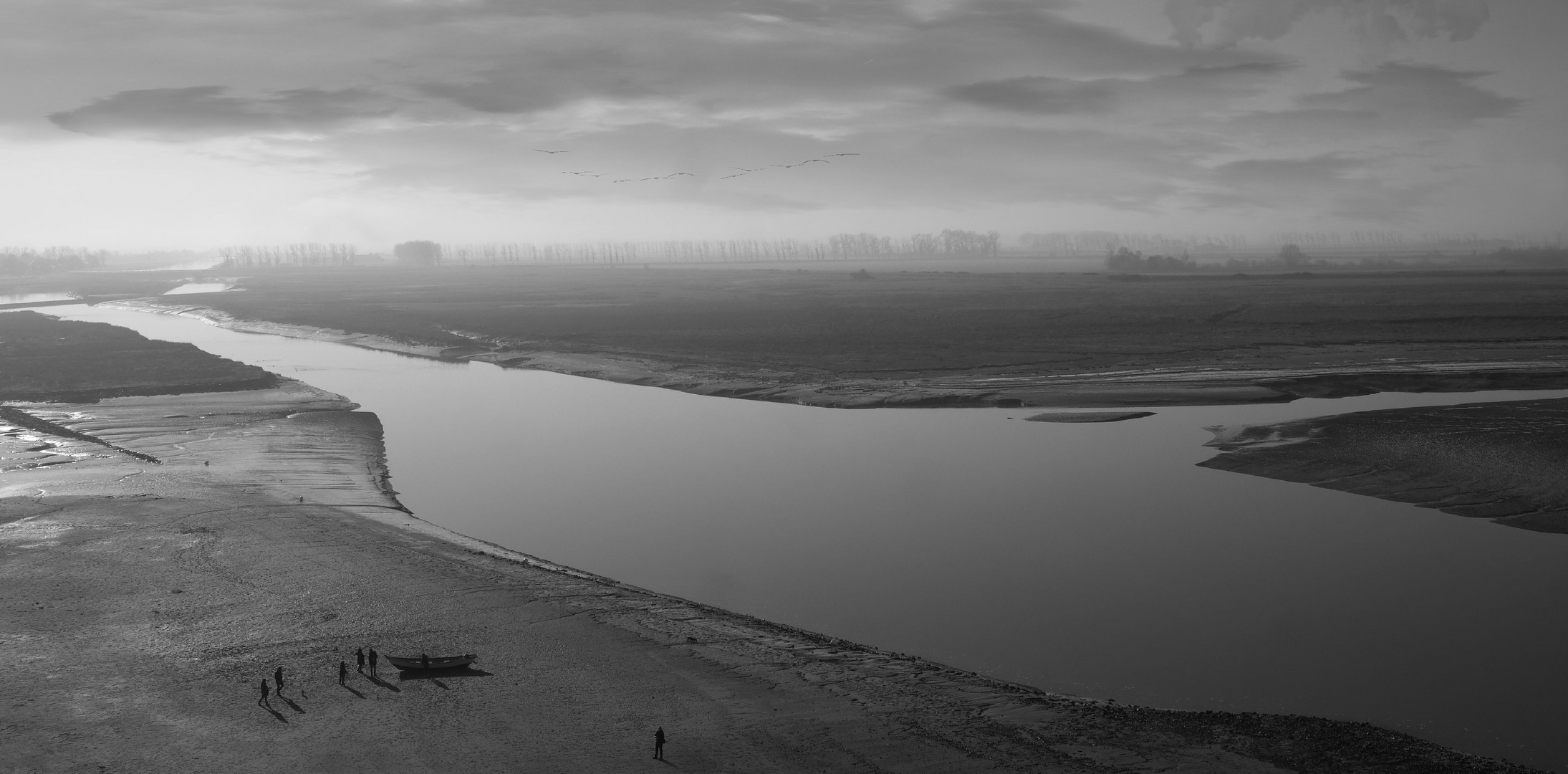 Blick vom Mont Saint Michel