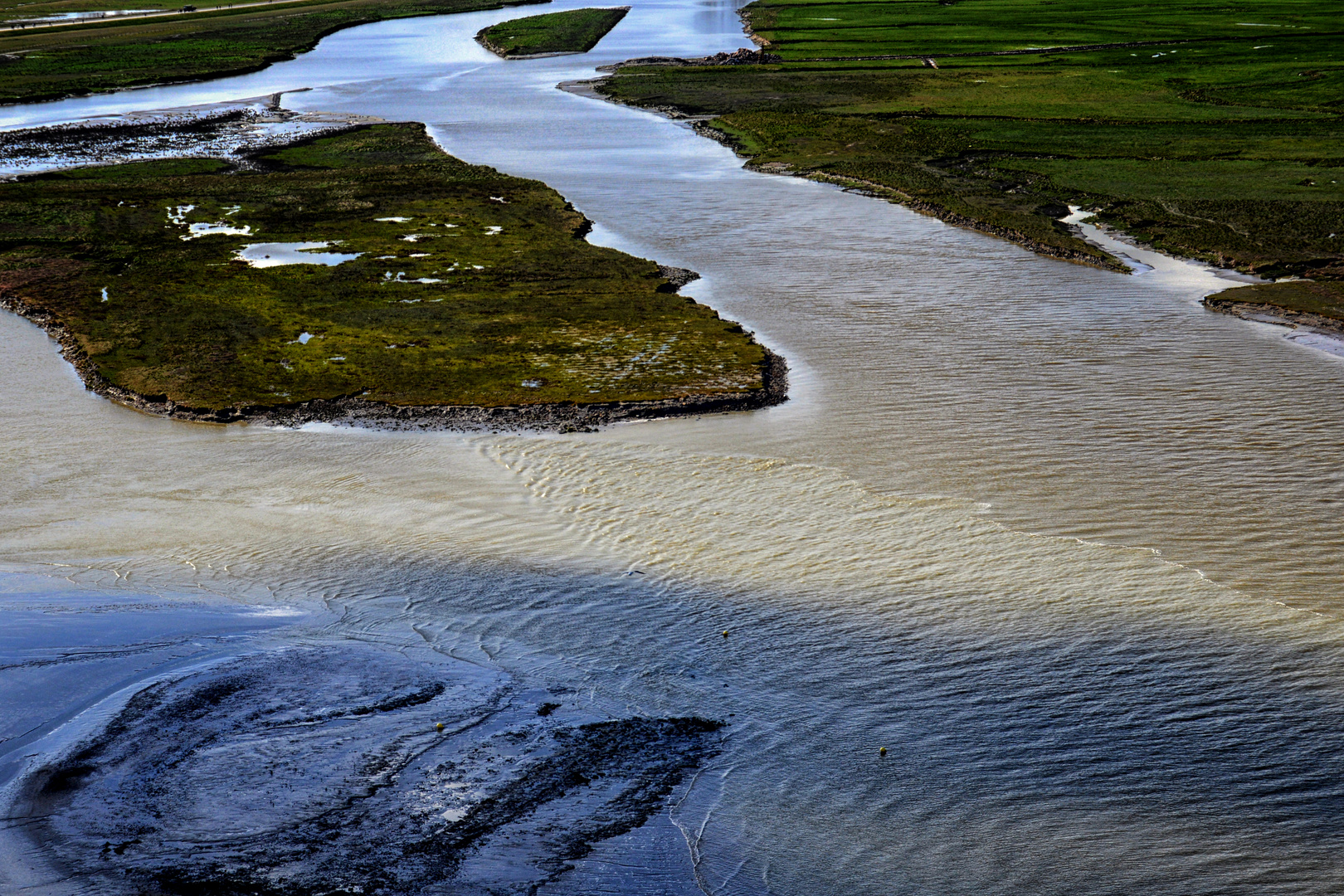 Blick vom Mont St. Michel